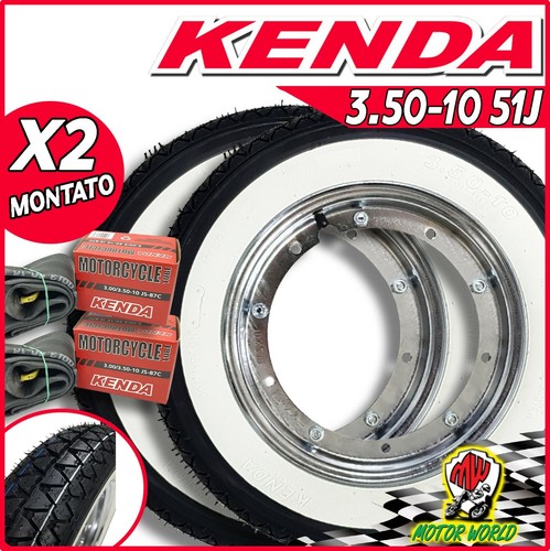 Gomme fascia bianca 50 10 - fascia, 3.50-10