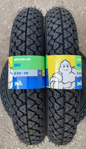 Coppia pneumatici 10 56j - 3.50,
