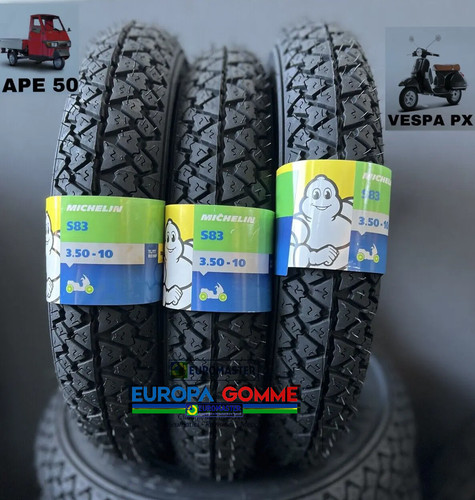 Kit 10 59j michelin - 3x, 3.50-10